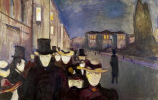 Sera sulla via, Munch